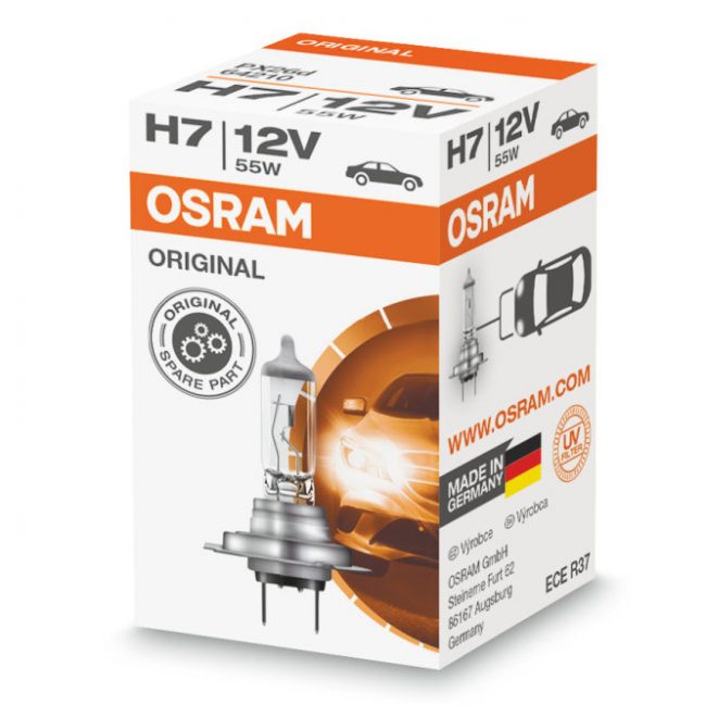 Osram H7 12V 55W Original 1 Osram H7 12V 55W Original